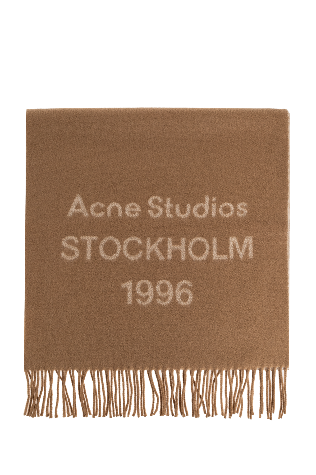 Acne Studios Scarf with logo | Men's | Vitkac
